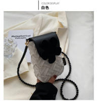 Bolsa de Teléfono Móvil de Lujo Ligera con Cadena de Perlas Bolsa de Verano a la Moda para Mujeres - details 20