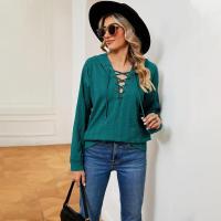 Sudadera con capucha elegante para mujer, manga larga, moda coreana, estilo casual y suelto - details 1