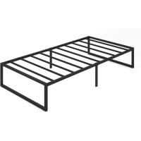 Cama Lorelai 100 x 200 cm Altura 36 cm con Espacio Almacenamiento Debajo la Cama Cama Metal Negro - details 8