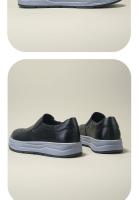 Nuevos zapatos de cuero para hombre, de cuero genuino de alta gama, zapatos de cuero vacuno puro con suela blanda - details 8