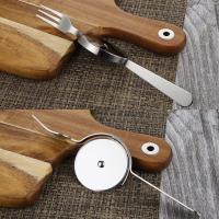 Cuchillo de Pizza de una rueda para el hogar, accesorio de apoyo de cocina, apto para lavavajillas, buen agarre - details 1
