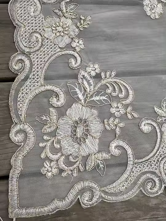 Mantel rectangular con borlas bordadas ENCE europeas, cubierta para mesa central de piano, mueble de TV, alfombra para muebles - 1