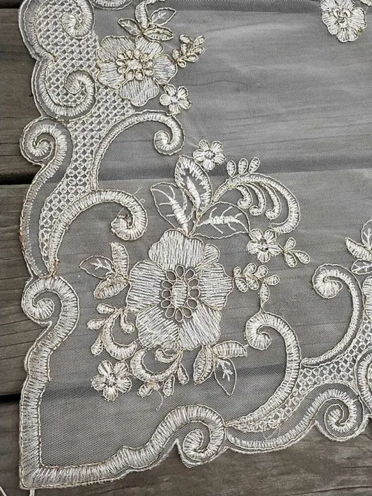 Mantel rectangular con borlas bordadas ENCE europeas, cubierta para mesa central de piano, mueble de TV, alfombra para muebles - 1
