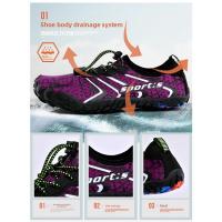 Zapatos de pesca al aire libre para hombres y mujeres, zapatos para vadear y hacer canyoning, zapatos para nadar y hacer rafting en la playa, y zapatos para hacer ejercicio y yoga para parejas. - details 1