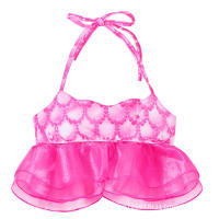 Conjunto de bikini de traje de baño de sirena de tres piezas, cola de sirena con aletas - details 5