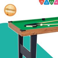 Mesa de Billar Americano resistente de madera Ideal para niños y adultos - details 3