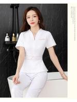 Uniforme de Verano de Manga Corta Traje de Belleza de Salón de Belleza para Mujeres - details 13