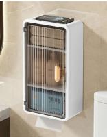 Estante multifuncional para artículos de tocador, pañuelo impermeable para baño montado en la pared, organizador de champú - details 6