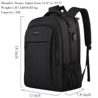 Mochila Mochila de negocios de gran capacidad para hombres Mochila para portátil de viaje - details 9