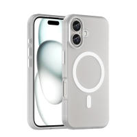 KEYSION-funda mate transparente para iPhone 16 Pro Max, 16 Plus, 15, 14 Pro Max, silicona + PC, funda trasera para teléfono a prueba de golpes - details 10