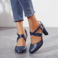 mujeres verano tacones altos sandalias zapatos - details 6