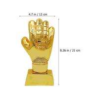 Gorra de Fútbol Trofeo Replica de Copa y Corona de Goleador Medallas Deportivas Ligeras y Decorativas - details 4