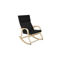 Columpio Jardín Exterior, Silla Colgante con Cojín Extra Grueso, Sillón Columpio con Estructura de Acero y 4 Patas en Base, Hamaca Colgante Interior/Exterior, Plegable, Capacidad 160Kg - Negro - details 8