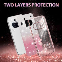 Funda móvil antisísmica con purpurina de flores para teléfono Nothing (3a) - details 1