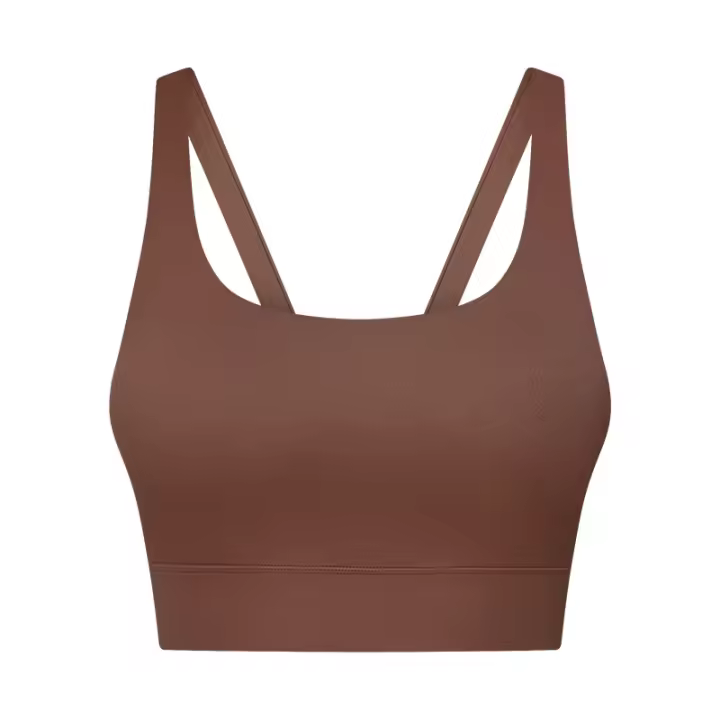 SHINBENE Top de Deportivo de Nylon de Alta Gama Sujetador de Yoga y Fitness con Almohadillas - 1