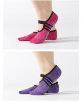 Calcetines deportivos de algodón antideslizantes para Yoga, Pilates, Ballet, baile, ciclismo - details 10