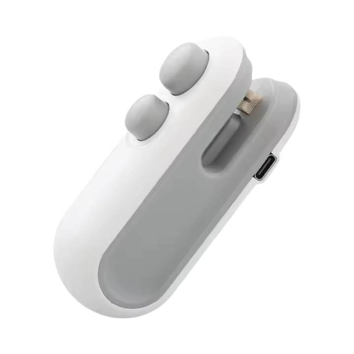 Mini Máquina Selladora De Bolsas Portátil Para Alimentos Y Snacks Sellador De Plástico Eco-amigable Para El Hogar - 1