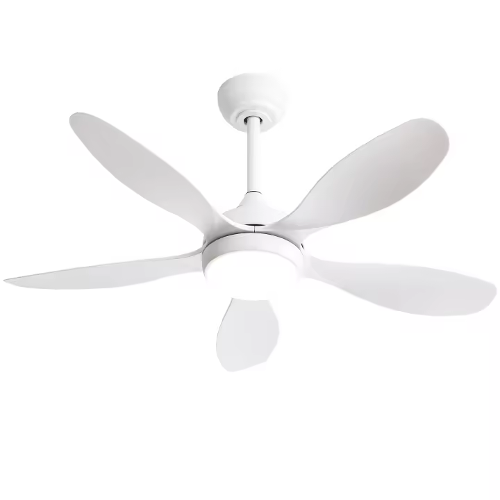 Ventilador de techo de 42 pulgadas con luz y control remoto Motor reversible de CC de 6 velocidades - 1
