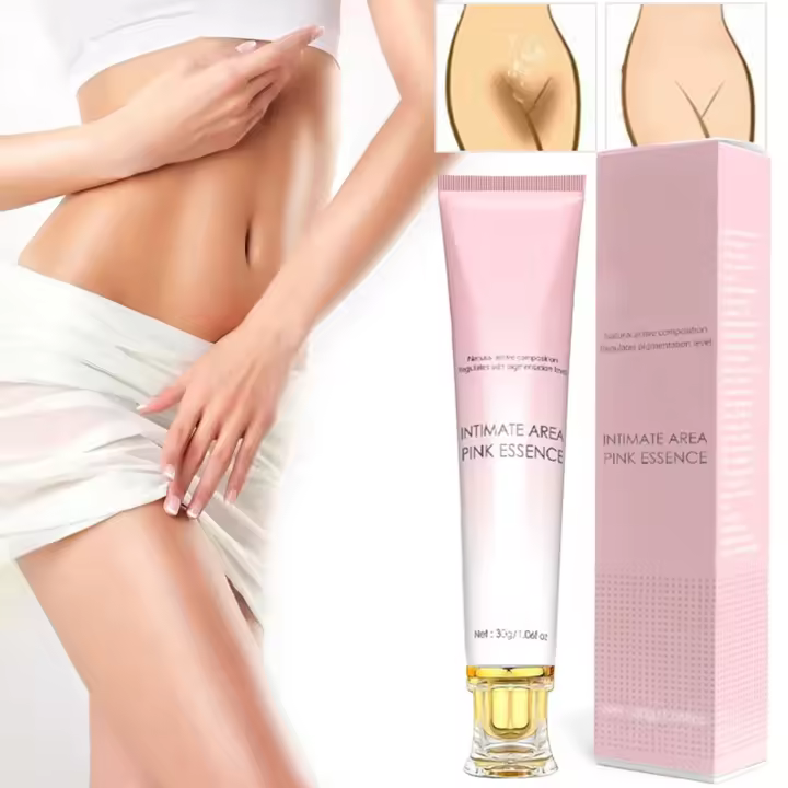 Crema Blanqueadora Zonas Íntimas Crema Aclaradora Corporal Zonas Privadas Crema Corporal Para Pieles Secas ​ Removedor de manchas oscuras en tono de piel - 1