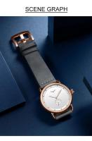 Reloj de Cuarzo de Moda Clásica ONOLA 3805 Correa de Cuero Impermeable Estilo Casual de Fecha - details 12