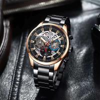Reloj de Cuarzo de Lujo para Hombres CURREN 8391 Correa de Cuero Automático Moda Deportiva y Ocio - details 18