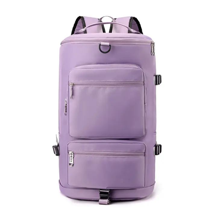 Bolsas de gimnasio portátiles para hombres y mujeres, mochila de lona grande, bolsa deportiva de Fitness, bolsas de viaje impermeables - 1