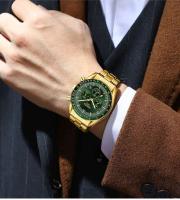 Reloj de Analógico de Acero Inoxidable NIBOSI para Hombres Cronómetro de Lujo Premium con Cara Grande Resistente al Agua Fecha y Hora - details 10