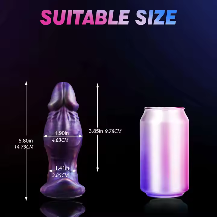 Leten Plug Anal de Silicona Juguete Exótico para Hombres y Mujeres Masaje Prostalítico - 1