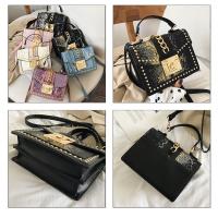 Bolso Mujer Bolso 2025 Moda Remaches Solo Hombro Crossbody Pequeño Cuadrado - details 10