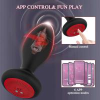 Leten 360 °   Vibrador de Control inalámbrico de rotación, aplicación Bluetooth, tapón Anal, masajeador de próstata para hombres, mujeres, culo, Anal, Juguetes sexuales para adultos, parejas - details 9