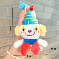 LLavero de payaso de peluche creativo, muñeco de peluche bonito, adorno colgante, llavero de coche, bolso, colgante, regalo - details 0
