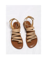 Sandalias de verano para mujer, nuevas sandalias de mujer con parte inferior plana, comodidad, correa delgada Simple, sandalias romanas versátiles - details 21