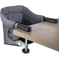 Mesa para Bebé, Trona Portátil Plegable con Arnés de Seguridad, Asiento Enganchable infantil con Bolsa de Transporte para Casa y Viajes (Azul) - details 18