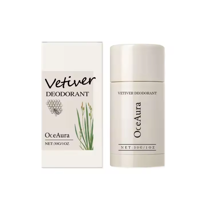 La barra corporal con sabor a vetiver tiene una suave fragancia natural, limpia, elimina los olores y es refrescante. Es fácil - 1