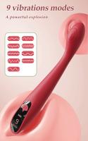Vibrador vaginal de punto G para mujeres, estimulador de clítoris y pezón, 8 segundos rápidos para orgasmo, vibración en forma de dedo, Juguetes sexuales para adultos - details 3