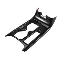 Consola central negra brillante para coche, soporte para vasos, cubierta decorativa, pegatinas embellecedoras para Honda HRV HR-V Vezel 2021 2022 LHD - details 0
