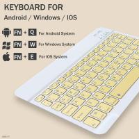 Teclado inalámbrico para tableta, accesorio para iPad Air 4, 5 Pro, 11, 10,9, 9,7, 10,2, 10,5 pulgadas, Mipad 5, 6, Matepad air, Android - details 1