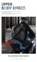 Mochila de ciclismo con doble hombro para mujer, bolso de viaje para motocicleta, gran capacidad - details 3