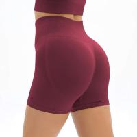 Pantalones cortos deportivos de cintura alta para mujer, sitio web de gimnasio, ciclismo, correr, fiesta, ropa de yoga - details 14