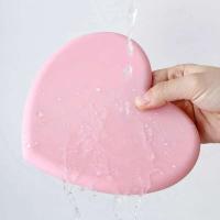 Posavasos de Silicona Resistente al Calor Posavasos de Cocina Antideslizantes en Forma de Corazón - details 5