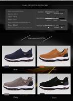 2023 Nuevo Senderismo Al Aire Libre Camping Ligero Correr Trotar Deportes Casuales Zapatos De Hombre Mocasines Antideslizantes Zapatos De Senderismo Tamaño Grande 38-50 - details 5