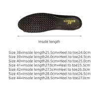 Mocasines de alta calidad para exteriores, cómodos, a la moda, suaves, clásicos, antideslizantes, hechos a mano, zapatos casuales de hombre de cuero vacuno. - details 1