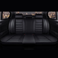 Cubierta de asiento de coche universal en cuero PU para la temporada completa Fácil instalación Protección para asiento de coche SUV - details 11