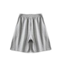 Pantalones cortos de verano para correr para hombre, pantalones cortos deportivos informales para correr, pantalones cortos deportivos holgados y secos con cordón de color sólido para gimnasio - details 6