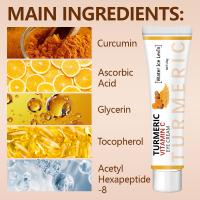 Cúrcuma Vitamina C Aclarante Ojeras Reafirmante Piel Reparación instantánea de ojos Esencia Cuidado de los ojos de las mujeres - details 3