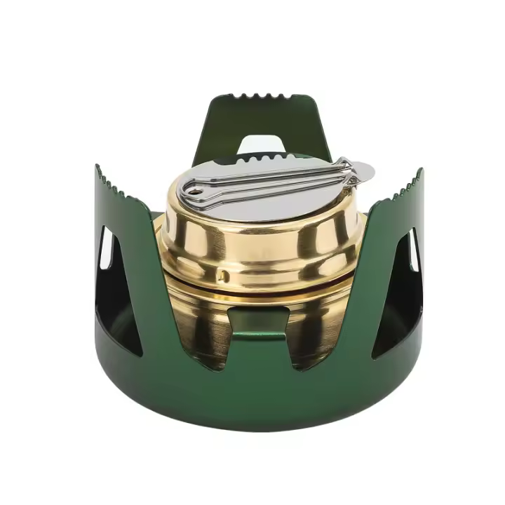 Estufa de Alcohol Portátil Mini Ideal para Acampar, Picnic, Barbacoa y Pescar - 1
