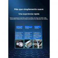 7D máquina de afeitar eléctrica calva autoservicio barbero recargable afeitadora hombres barba cabeza de afeitar - details 3
