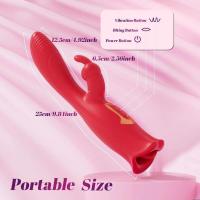 Empaque privado SEX Vibrador de lengua telescópico para clítoris y estimulación del punto G - details 3