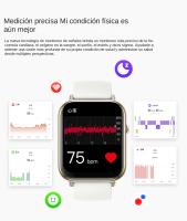 Reloj inteligente con Bluetooth para hombre y mujer, dispositivo con asistente de voz, notificación de Whatsapp, música, control remoto, para Android e IOS - details 5