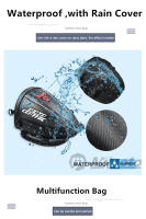 MOTOCENTRIC-Bolsa de asiento trasero para motocicleta, bolsa trasera de gran capacidad para montar en Motocross, impermeable, reflectante nocturno - details 4